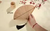 Produtos de estilo chinês estilo estilo chinês Fã preto dobrável Mini Vintage Bamboo Fan Wedding Party Favor Favories Decoração da Dança da Dança Chinesa Decoração