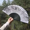 Prodotti in stile cinese Fan pieghevole vintage Fan in stile cinese artigianato regalo fan di seta decorazione per la casa danza da danza in legno in legno oggetto di scena