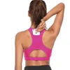 RK3V sous-vêtements actifs Femmes d'entraînement Tank Top Gym Stretch Téléphone Pocket Hollow Yoga Sports Running Bra Fitness Sport Sport Bra Top Push Up Bra 2021 D240508