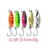 JYJ 20pieces a box colorful metal jig spoon lure bait for fishing tackle spinner wobbler pesca trout 240430