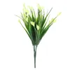 Dekorative Blumen künstlicher Plastik Calla Lilie gefälschte Blattpflanzen Bouquet Home Party Dekor Dekor