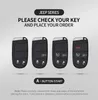 Car Key Zinc Alloy Car Remote Key Case Cover Fob For Dodge Charger Challenger Durango Journey Jeep Grand Cherokee Renegade Fiat Freemont T240509