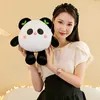 Kawaii panda pluszowa zabawka realistyczna wypełnienie lalka miękka i wygodna pluszowa zabawka dla dzieci i dziewcząt dekoracja prezentowa 240426