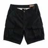 Herr shorts sommar casual mens last byxor vintage hip hop punk harajuku stil sport utomhus strand arbetskläder