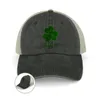 Bérets Clover Eire Ireland Simmbole Signe Cowboy Hat Hard Black Beach Bag Golf Porte des hommes Femmes