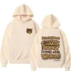 Sweats à capuche masculins Sweats Sweats Automne Hiver mieux célèbre Le sweat à sweat graphique du collège Men des femmes Hip Hop Hop Vintage Pullover Sweat à capuche décontracté T240507