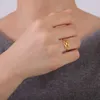 Anéis de casamento Skyrim Irish Celtics Ring Women Women Aço inoxidável cor de ouro geométrico anéis de dedos vintage Amulet Jewelry Presente de casamento