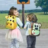 Sac à dos 3d dessin animé animal enfants sac à dos mignon ours singe vache enfants sacs scolaires sac à maternelle garçons filles girls scolaires mini sac à dos