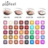 PopFeel Color Studio Eyeshadow Palette mycket pigmenterade 40 nyanser Matt och skimmer Makeup Vattentät blandningsbar 240425