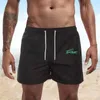 Męskie szorty męskie szorty pięć punktów letnich strojów kąpielowych Men Men Swimsuit Swimming Trunks Bokser Short Beach Shorts Surf Board Mens Ubranie S-4xl Y240507