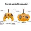 RC Children Toys for Boys Remote Control Car Kids Toy Excavator Bulldozer Roller Radio Engineering Vehicle cadeau 240508