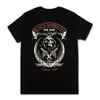 Camisetas masculinas 2024 Summer Cotton Cotton Metal Rock Band camise