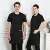 Kitchen Apron for Woman Men Male Chefs Barbecues Bars Cafes Beauty and Nail Studio Waterproof Anti Fouling Uniform 240508