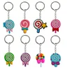 Keychain Bombons Lollipop per tag Goodie Bag Stumper Gifts Christmas Keychains Girls and Holiday Boying Keyring Boy Bag Boy Otvfa adatto