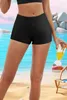 Dames shorts Solid Color Casual Swim High Stretch Slim Fit Beach Bottoms Swimwear Clothing