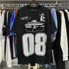 Designer T-shirt tshirt hommes chemises de haute qualité coton coton street graffiti lettrage imprime