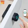 Smart Lock Smart Home Biometric FingerPrint Lock Drawer Electronic Lock Privacy File Storage Keyless Residential Security Protection WX