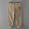 Unikalna jakość projektu Cotton Cargo Spodnie Mężczyzn trend trendów swobodne spodnie sprężyste talia 2936 Pantalones Hombre Pantalon Homme 240422
