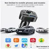 Kit de voiture Bluetooth Hands - Compatible avec le chargeur de carte du joueur d'émetteur de 5,0 FM Fast QC3.0 Deux bouchons USB Drop livraison mobiles MOT DHL0H