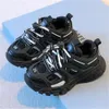 Kinderschuhe Designer Sneaker Frühling Autumn Schuh Jungen Mädchen Sport atmungsaktiven Kinderbaby Jugend lässig Casual Trainer Kleinkinder Säuglinge Modes Sneaker Sneaker Größe 23-35