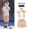 Set di abbigliamento Design per bambini estivi Sport Abbigliamento Abbite Uniforme Afergarten Sports Set per ragazzi e ragazze