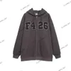 F426 Retro Hoodies Der neueste Modetrend Unisex Hoodie Hochqualität Langlange Verschleiß lässig Mode lose Langarm-Kleidung High Stree 636