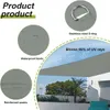 Shade voile imperméable Shade Sail for Garden Terrace Party Party Protection Sun Protection ombre Cauve 98% Blocage UV avec 240507 GRATUIT