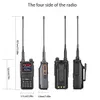 Radtel RT470X Multibandas Ham Walkietalkies 256CH Air Band Two Way Radio Aviation Aviation Transceptor Marine PTT 240430