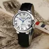 Designer Sport Cart Bleu Wristwatches Wrist Watch Watches Classic Luxury Ballon Ladies Men Business Leisure Selta à prova d'água Strap quartzo mecânico do aluno JGZH