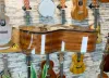 Guitare Full solide Spruce Mahogany Ukulele Concert 23 pouces Guitare électrique Ukelele Highgloss 4 Strings Guitarra Uke Picea Asperata