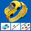 Cartoon Car Children Guarda giocattolo per ragazzo orologi elettronici per bambini innovativi modelli di auto per bambini regalo di Natale 240506