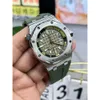 Superclone 14.2mm Glass Men Designer 42mm varumärke Mens AAAAA Caliber Mechanical 15720 Watches Designers armbandsur ZF Ceramics Top APS 4308 S 7718