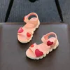 Sandalias enfants sandales pour filles coréen mode orteil ouvert