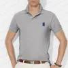 Qualitätsmarkengeschäft Standingkragen Baumwolle Stickerei Polo Tracksuit Shirts Herren Polo -Shirts Designer Shirt