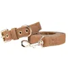 Collier de chien de luxe Designer Pu Leather Colliers d'animaux de compagnie avec modélisation de mode Casual Ajustivable Cats Cat Strap de compagnie