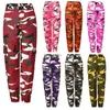 Frauenhose Capris Mode Womens Camouflage Waren hoher Taille Hip-Hop Trojan Horse Hosen Militärkampf Combat Combat Camoufle Hosen Hot Hatl2405