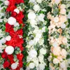 Decorative Flowers 100cm Artificial Rose DIY Wedding Flower Pattern Decoration Simulation Road Leading Arch