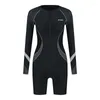 Ropa de baño para mujeres Mujeres de manga larga de una pieza Rashguard Surfing Suit Waterswear Sportwear Stroje Kapieleowe Damskie