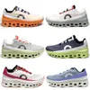 QC Cloud Monster Cloudmonster Fashion Loison Sports Chaussures de course confortables Absorption d'amortissement creuse légère confortable Bleu de semelle extérieure