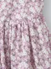 Повседневные платья Chu Sau Beauty 2024 Женская мода сладкое цветочное принт шикарное галстук-галстук