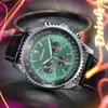 Fonction complète Stophatch Timer Watch Fashion Casual Clock Man Numéro Numéro numérique Designer Luxury Quartz Automatic Mouvement Robe Hour Watche 3074