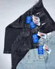 Abbigliamento da uomo jeans street y2k grandi ragazzi donne nuovo harajuku hip hop cartone animato ricamato a tasca ricamato al pantalone gamba larga Q240509