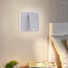 Lâmpada de parede Rotatável LED Light Bedside Reading com troca dupla El Bedroom Home Study Iluminação de aranha 13w