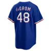 Rangers Özel Erkekler Kadın Gençlik Beyzbol Formaları Altın Jersey Adolis Garcia Corey Seager Evan Carter Max Scherzer Josh Jung Marcus Semien Eovaldi Texas Jersey deGrom