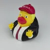 Baby Bath Toys Us President Trump Funny Rubber Duck Sound Squeaky Bathly Shower Waterfloating Yellow Duck Children's toy