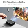 Projecteurs A30H Mini Smart TV 3D Home Theatre Portable Personal Theatre Projecteur pour 4k 1080p Films J240509