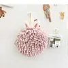 Towels Robes Cute Towels Hand Towels Kitchen Bathroom Soft Absorbent Microfiber Quick Dry Hand Towel Ball with Hanging Loops Cleaning Cloth