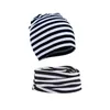 2PcsLot Baby Scarves Cap Set Warm Cotton Boy Girl Child Soild Unisex born Snood Scarf Hat For Infant Clothes Accessories 240430