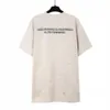 Palm Pa 24sss Summer Letter Imprimindo Sun Paint Spot Logot Camisa Gift Boy