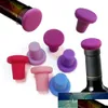 Strumenti da bar 2 pezzi Sile Creative Design Bottle Caps Preservazione Famiglia Wine Family Sicuro e salutare Drop Drop Drop Home Garden Kitchen Dhkqx